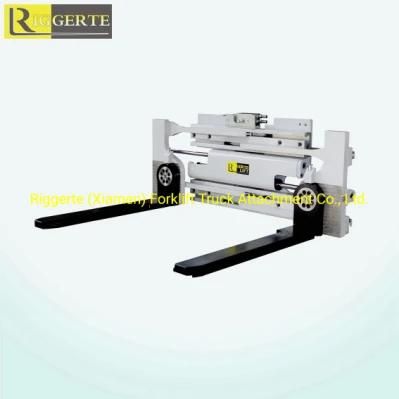 Riggerte&prime; S High Perfomance Forklift Attachment 1.9-3.2 Ton Manual Adjustment Turnaforks with Side Shifting Function&quot;