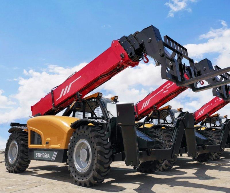Sth634A 3ton Side Loader Forklift 10m Telehandler Price