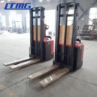 New AC Motor Battery Ltmg China 1.5 Ton Small Electric Forklift Stacker