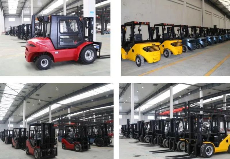 Royal 3.5t LPG & Gas Forklift Truck with Japan Nissan Engine