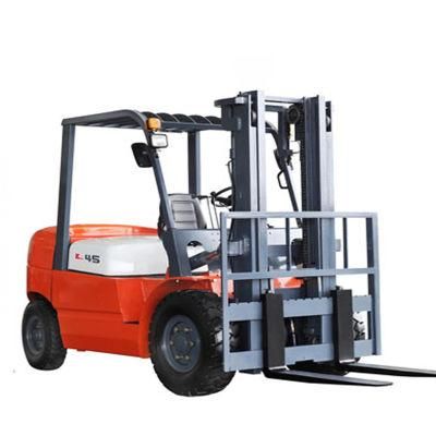 Good Condition Heli Cpqd50 5 Ton 4 Wheel Gasoline Forklift