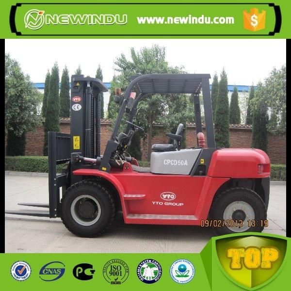 Diesel Forklift 3m Lifting Height 5ton Cpcd50 Forklift Truck with Factory Price