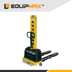 New Condition 500kg Portable Self Lifting Stacker with Ce Certificate