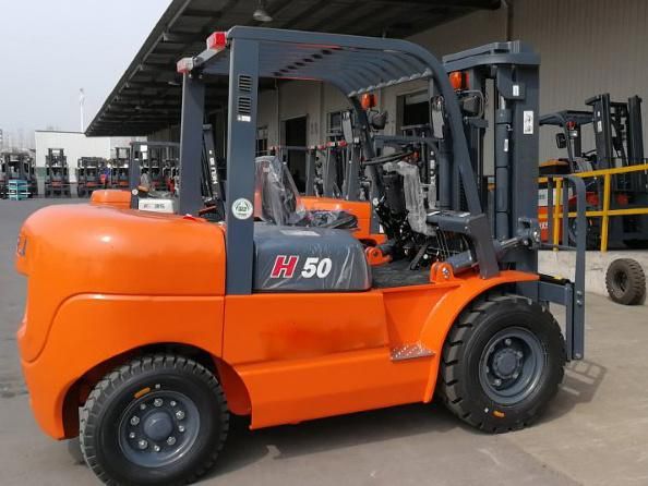 Heli Foklift 5 Ton Diesel Forklift Cpcd50 Low Price for Sale