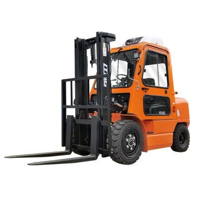 Warehouse Material Handing Machinery 4 Ton Diesel Forklift Truck