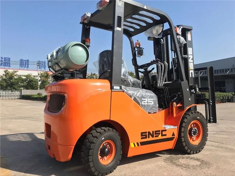 FL25 EPA 2.5ton Propane Forklift Truck Lift 2500kg