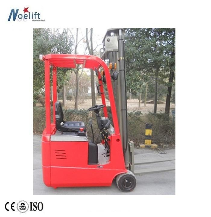 Small Three Wheel Battery Forklift External Forklift