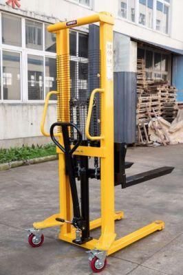 1ton*1.6m Manual Pallet Stacker Handling Forklift