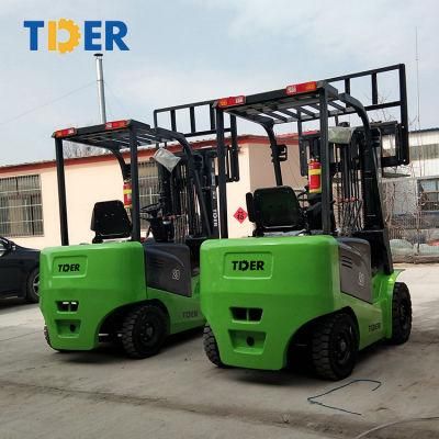 Not Adjustable 1t - 5t Container Electric Forklift 3 Tons