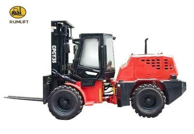 4WD Rough Terrian off Road Forklift Truck 2.0-3.5 Tons