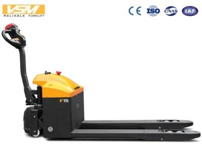 Vsm 1.2ton, 1.5ton, 2.0ton, 1500kgs, 2000kgs, Lithium Electric Pallet Truck on Sale