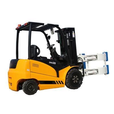 Hot sale electric forklift CPD35 Chinese good quality 3.5ton four wheels small electric forklift