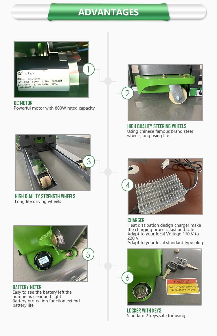 Ltmg Full Electric Stacker Self Loading 500kg 1300mm Mini Stacker