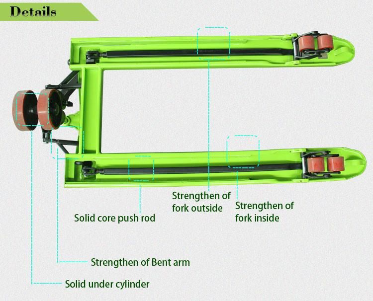 Buytool Btp-III Economic Mini Hand Pallet Truck for Warehouse