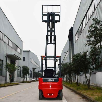 Direct Sale 3000-6000mm Electric Forklift with Locked Tilting Valve