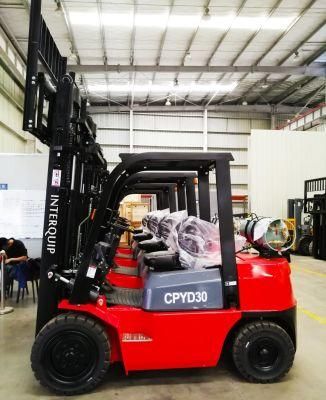 2 Ton LPG/Gasoline/Gas/Petrol Forklift Truck
