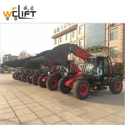 China 3ton Telescopic Forklift with Telescopic Boom Telescopic Crane Loader Telescopic Handler Telehandler Euro 5/EPA 4 Engine