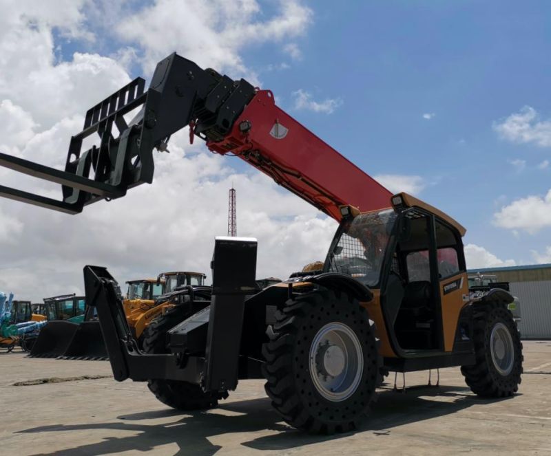 Sth634A 3ton Side Loader Forklift 10m Telehandler Price