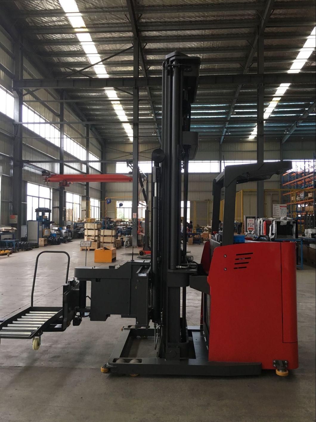 1.0t-1.5t Narrow Aisle Electric Vna Forklift Stacker with 9m Lift Height