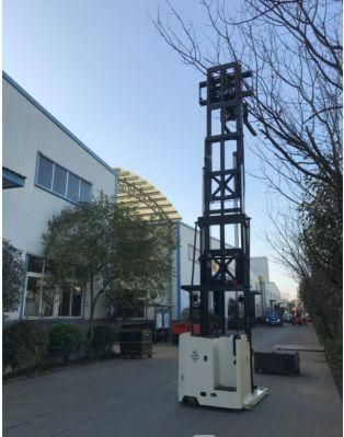 Very Narrow Aisle Forklift Three Ways Electric Forklift 1500kg