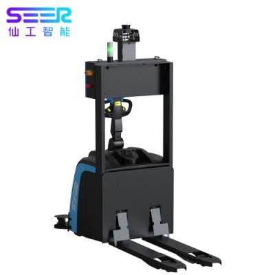 Solid and Stable Mobile Industrial Robot 500kg 1000kg Load Forklift
