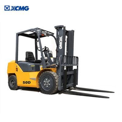 XCMG Japanese Engine Xcb-D30 Diesel Forklift 3t 5 Ton Transpalett Cingolato Lift Agv Hydraulic Jacks for Sale