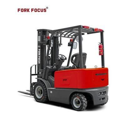 4-Wheel Electric Forklift 1.5t Forkfocus Counterbalance Forklift 4-Wheel Electric Forklift