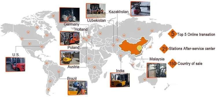 Engine Tder 10 Ton for Sale China Forklifts 16ton Diesel Forklift with Good Service