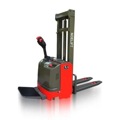 Electric Reach Stacker in Forklift
