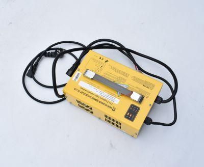 Portable Gel-Sealed Battery Charger 50/60Hz with Yellow Case