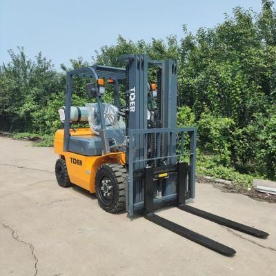Unloading Container Tder Forklifts 3000 Kg Propane Forklift with Cheap Price Fg30