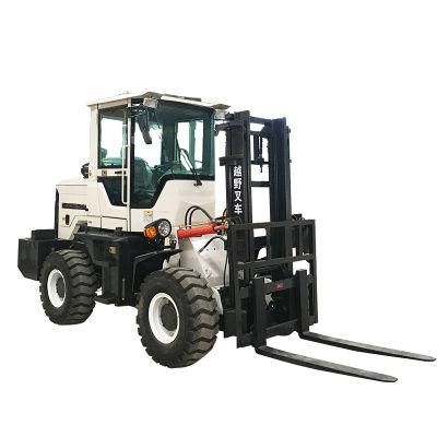 High Load Forklift Propane Articulated Forklifts Attachment Bucket