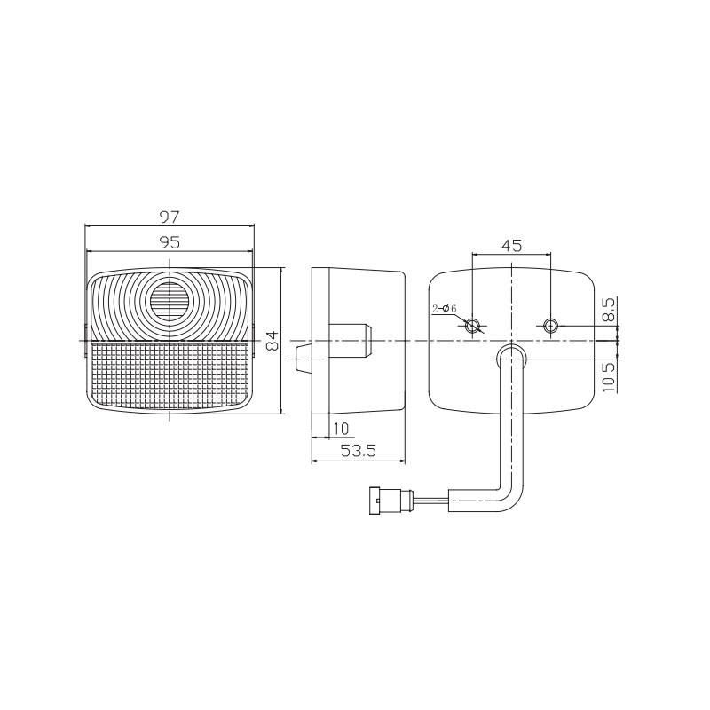 Forklift Parts Forklift Lamp Bfp18039