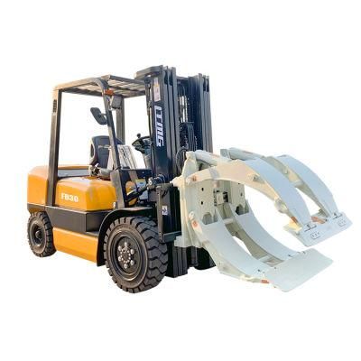 Forklift Clamp 2500lbs 3000lbs 3500lbs 5000lbs Forklift Truck 3 Ton Forklift with Paper Roll Clamp