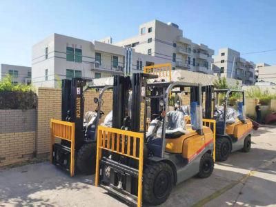 Counterbalanced Mini 3.5 Ton Diesel Forklift with Isuzu Engine