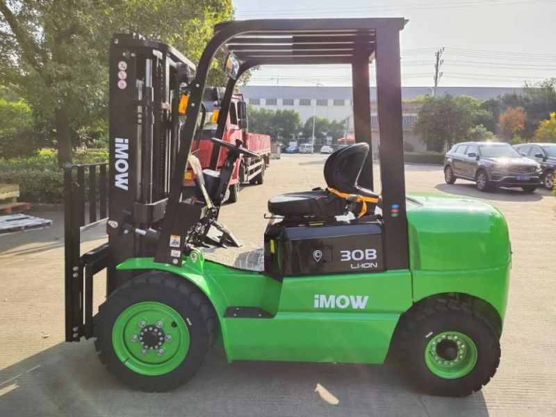 Hydraulic Powerful Battery Full Electric Forklift Truck with Full-AC Motor for Warehouse