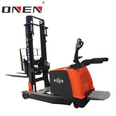 Durable Professional 1500-2000kg Pallet Lifter Forklift Electric Reach Stacker