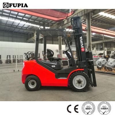 China Forklift Manufacturer Propane Powered 2.5t 3t LPG Forklift Truck for Sale