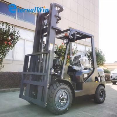 China 1ton 3 Ton 5ton Forklift Truck with Diesel Engine Hydraulic Forklift Prices