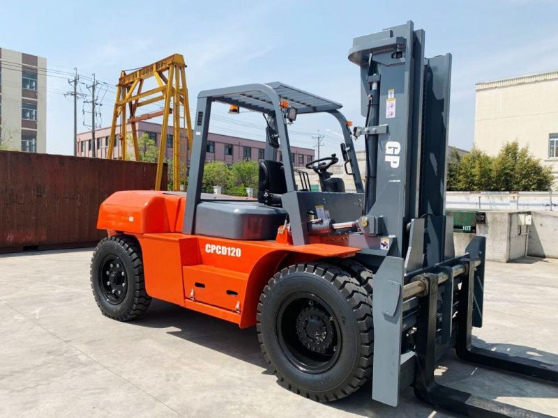 China Forklift Gp Brand High Quality 25ton Lift Height 3.5m with Cab Fork Lenght 1800mm 2 Stage Mast Dieseal Forklift Truck