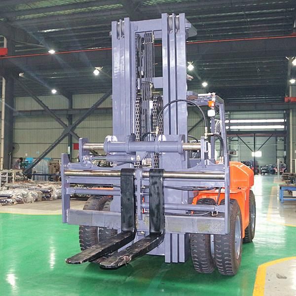 Fork Side Shifter 3000mm-6000mm Lifting Height 8ton 10ton Diesel Forklift Truck