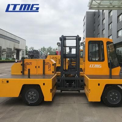 Ltmg China Diesel Side Forklift 3ton 5ton Side Loader Forklift with 4m 5m 6m Lifting Height