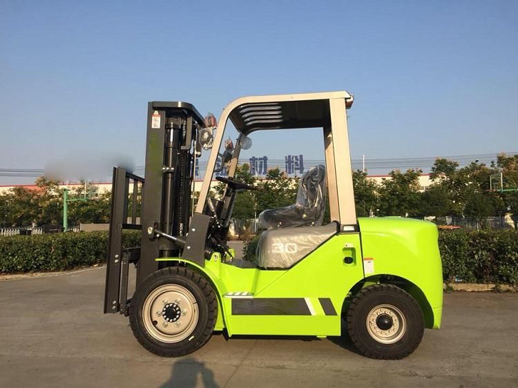 Multiple Model 3 Ton Made in China Diesel Powered Self Loading Forklift