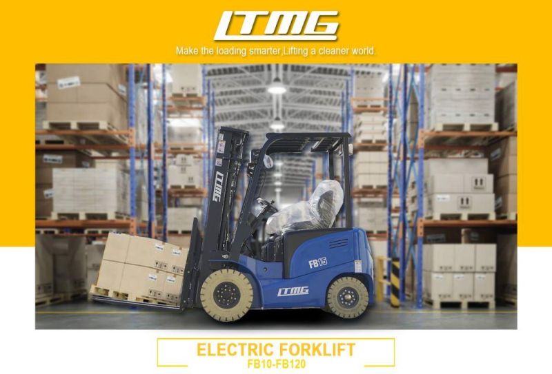 Factory Price 3.5t Four-Wheel Electric Forklift with AC Motor