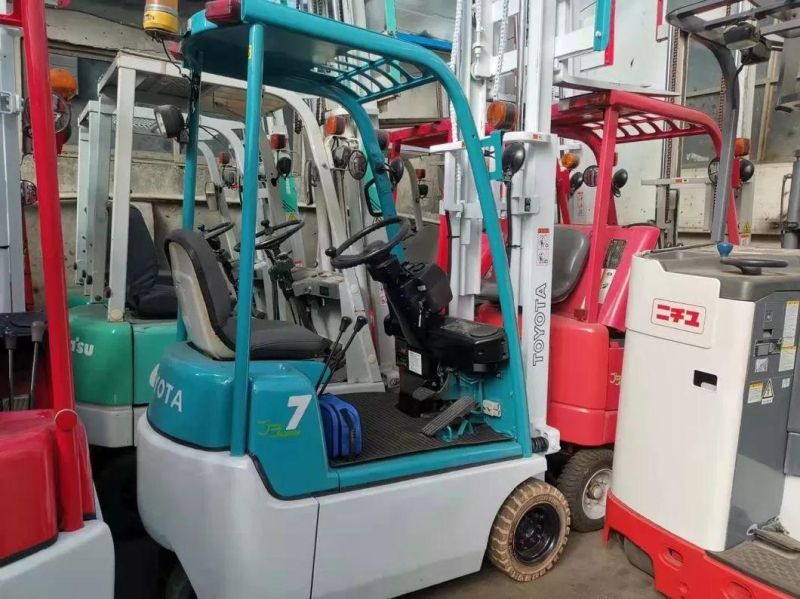 Used Forklift 2t Toyota Fb20 Electric Forklift Gantry Height 3m 4m Japan Original Import Full Exchange