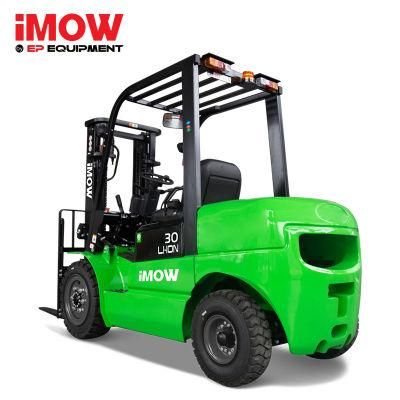 3ton Ice301 Battery Zapi 80V Forklift Electric Motor 3 Ton Electric Forklift Truck with CE