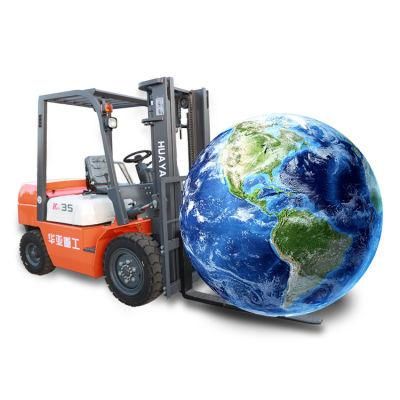 Factory Price Huaya China Hot Sale New 4 Ton Diesel Forklift Truck Fd40