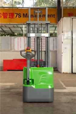2 Ton Stand Drive Hydraulic Full Electric Pallet Stacker Electric Forklift