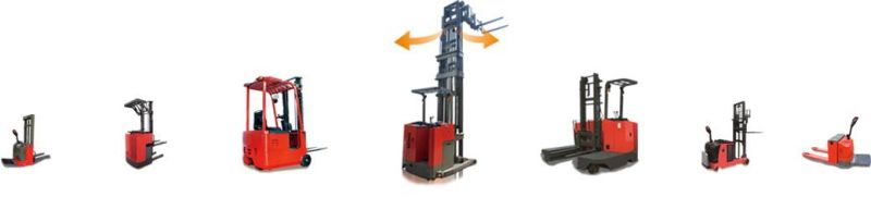 Single and Double Mast Semi Electric Stacker
