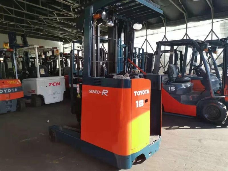 Toyota 1t Forward Moving Three Fulcrum 1.5t Used Electric Forklift 1.8t Second Hand Toyota Forklifts 2t Toyota Forklifts